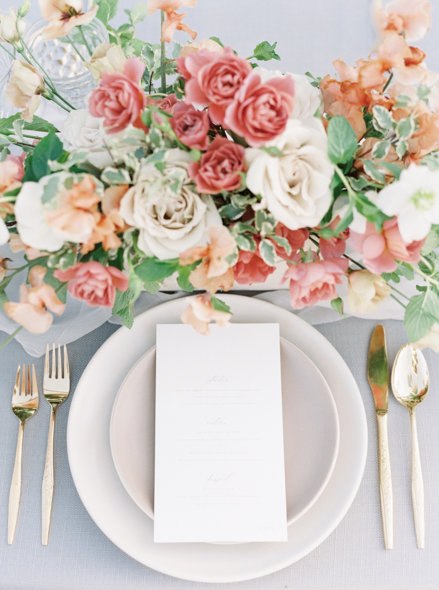 Luxury wedding centerpiece Orange County